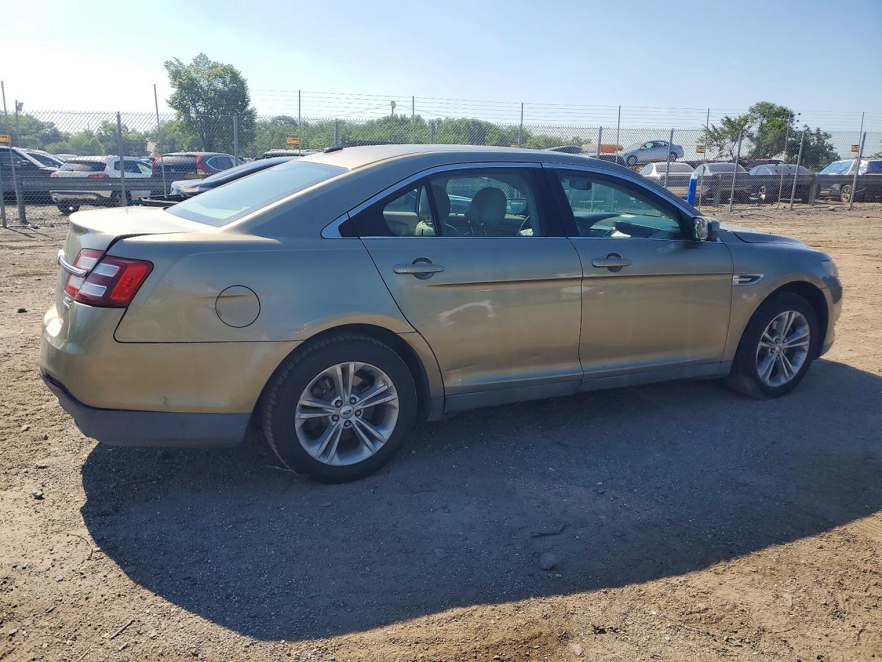 2013 Ford Taurus Sel Green vin: 1FAHP2E8XDG107634