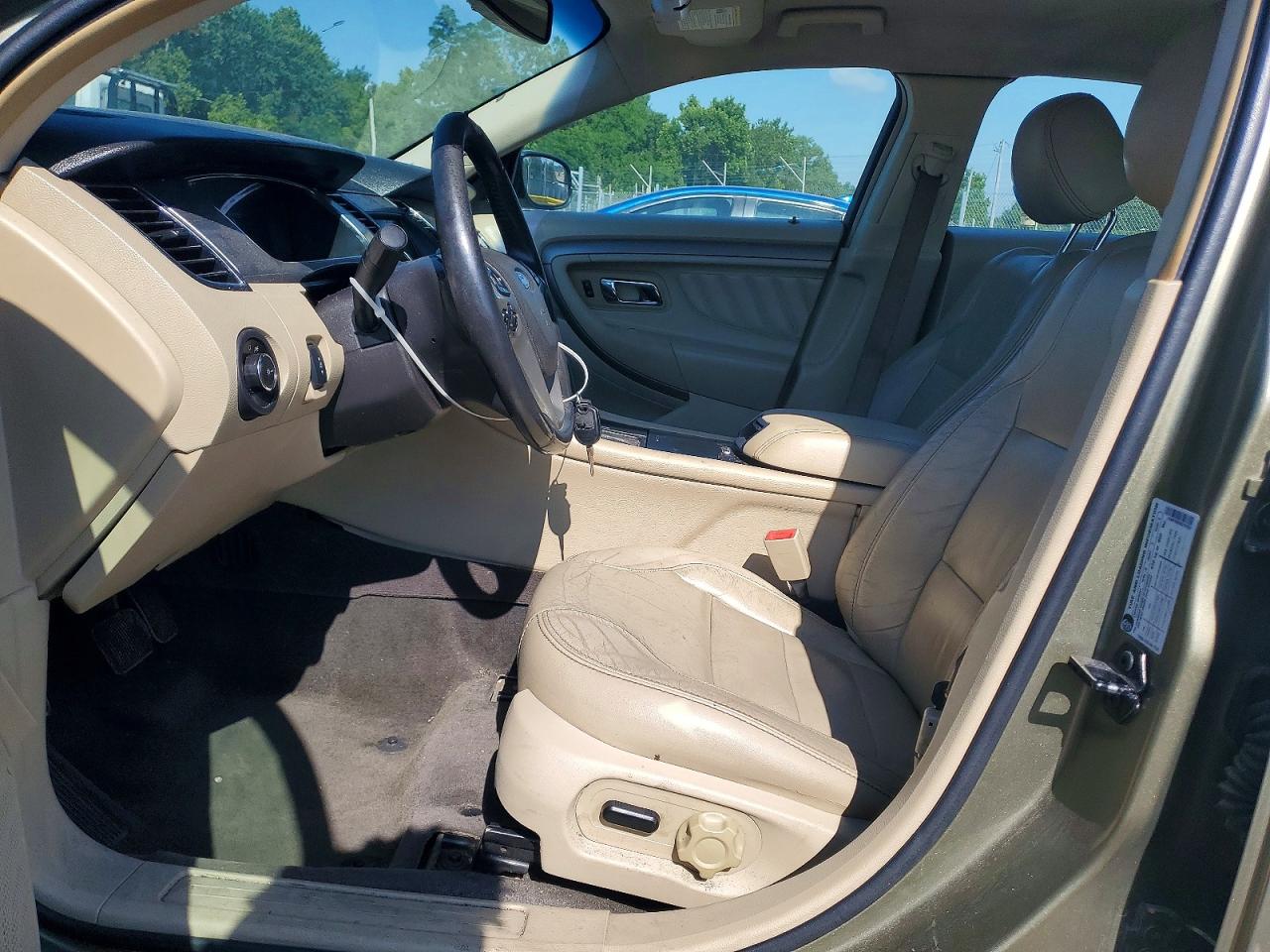 2013 Ford Taurus Sel Green vin: 1FAHP2E8XDG107634