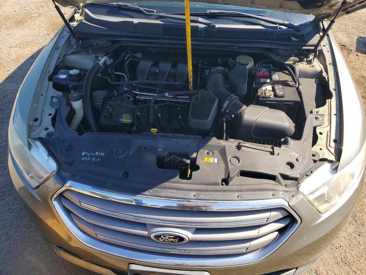 2013 Ford Taurus Sel Green vin: 1FAHP2E8XDG107634