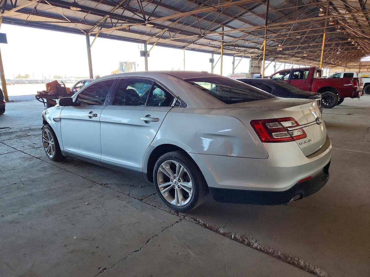2013 Ford Taurus Sel Silver vin: 1FAHP2E8XDG156414