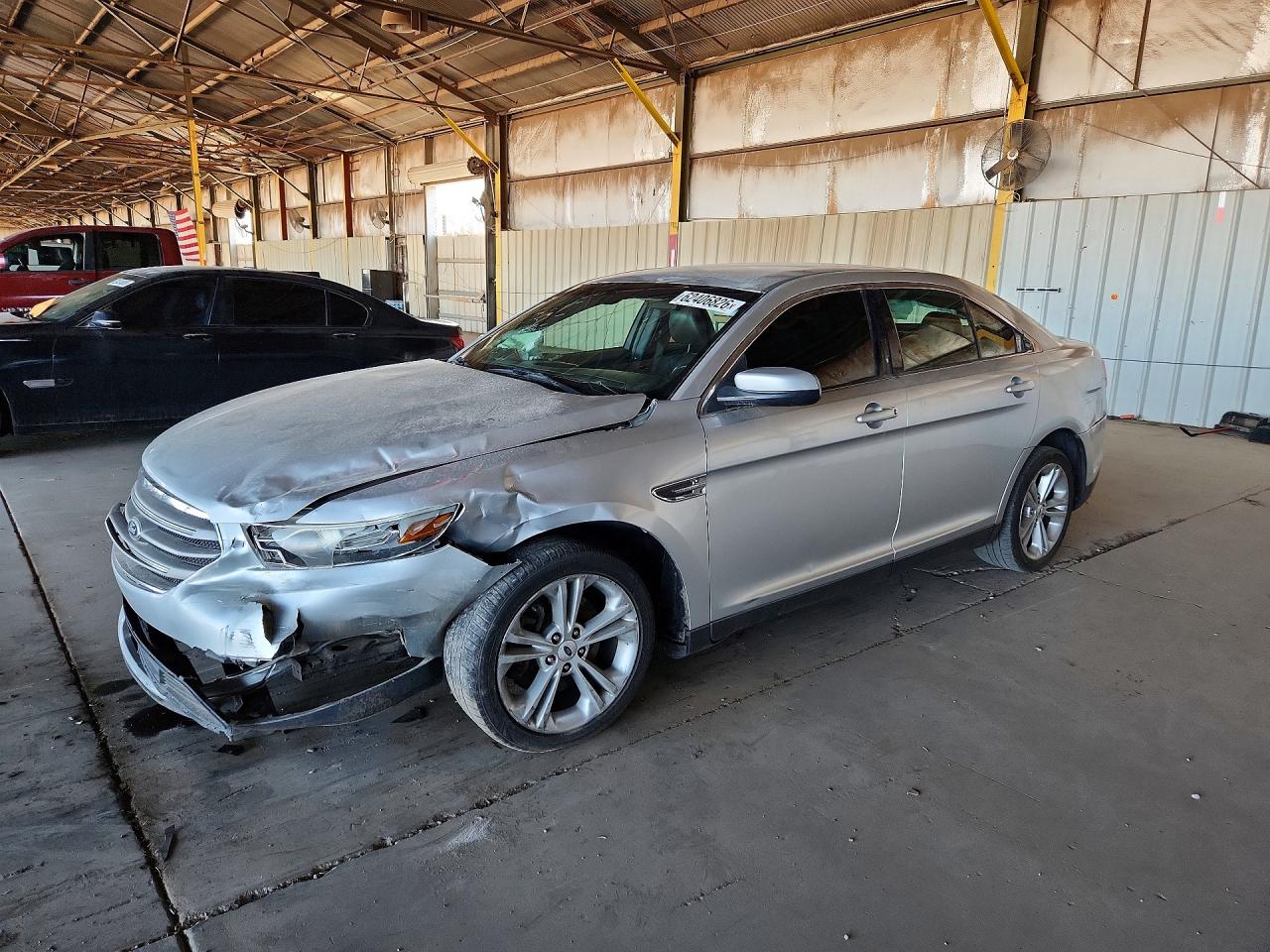 2013 Ford Taurus Sel Silver vin: 1FAHP2E8XDG156414