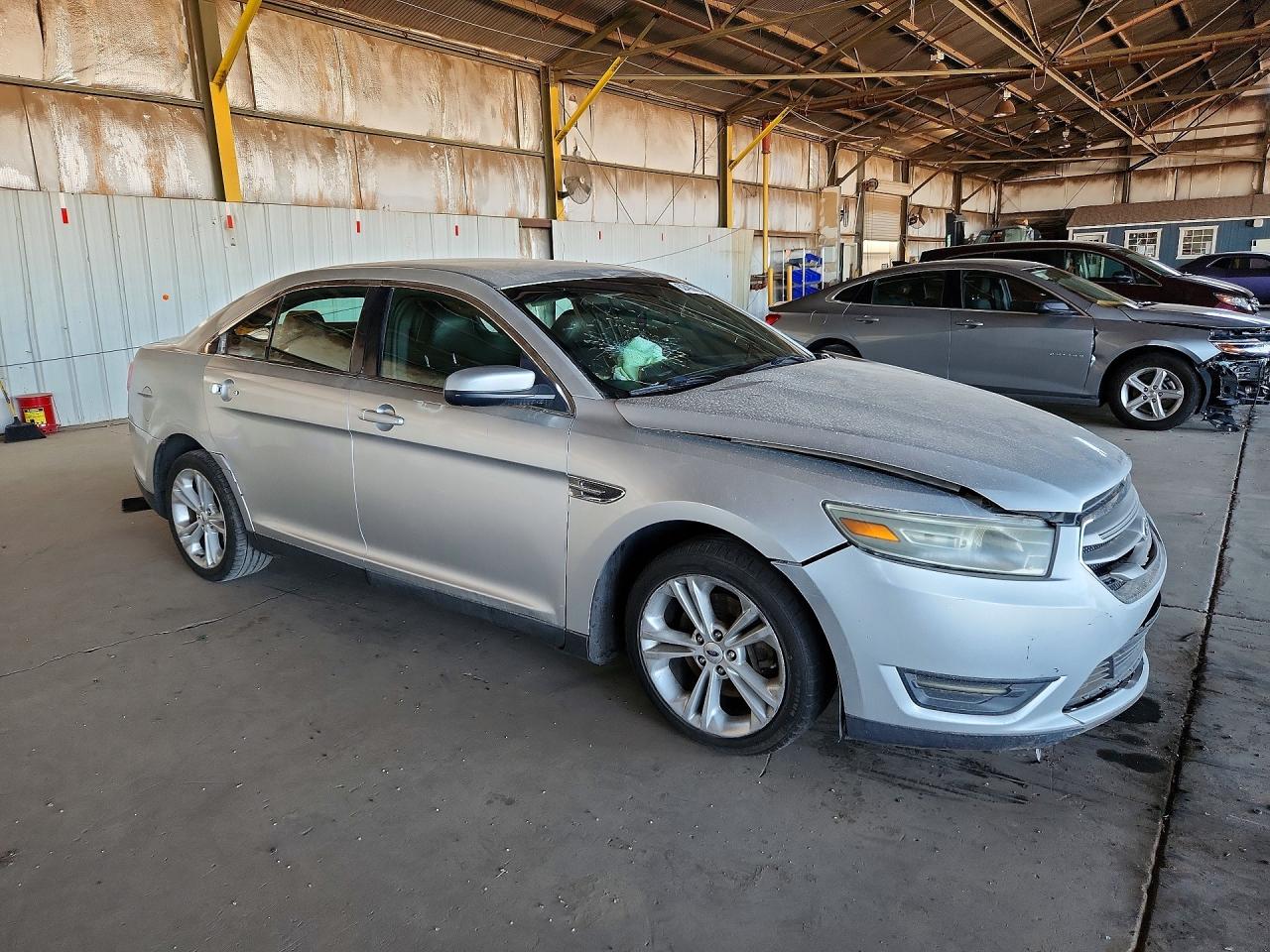 2013 Ford Taurus Sel Silver vin: 1FAHP2E8XDG156414