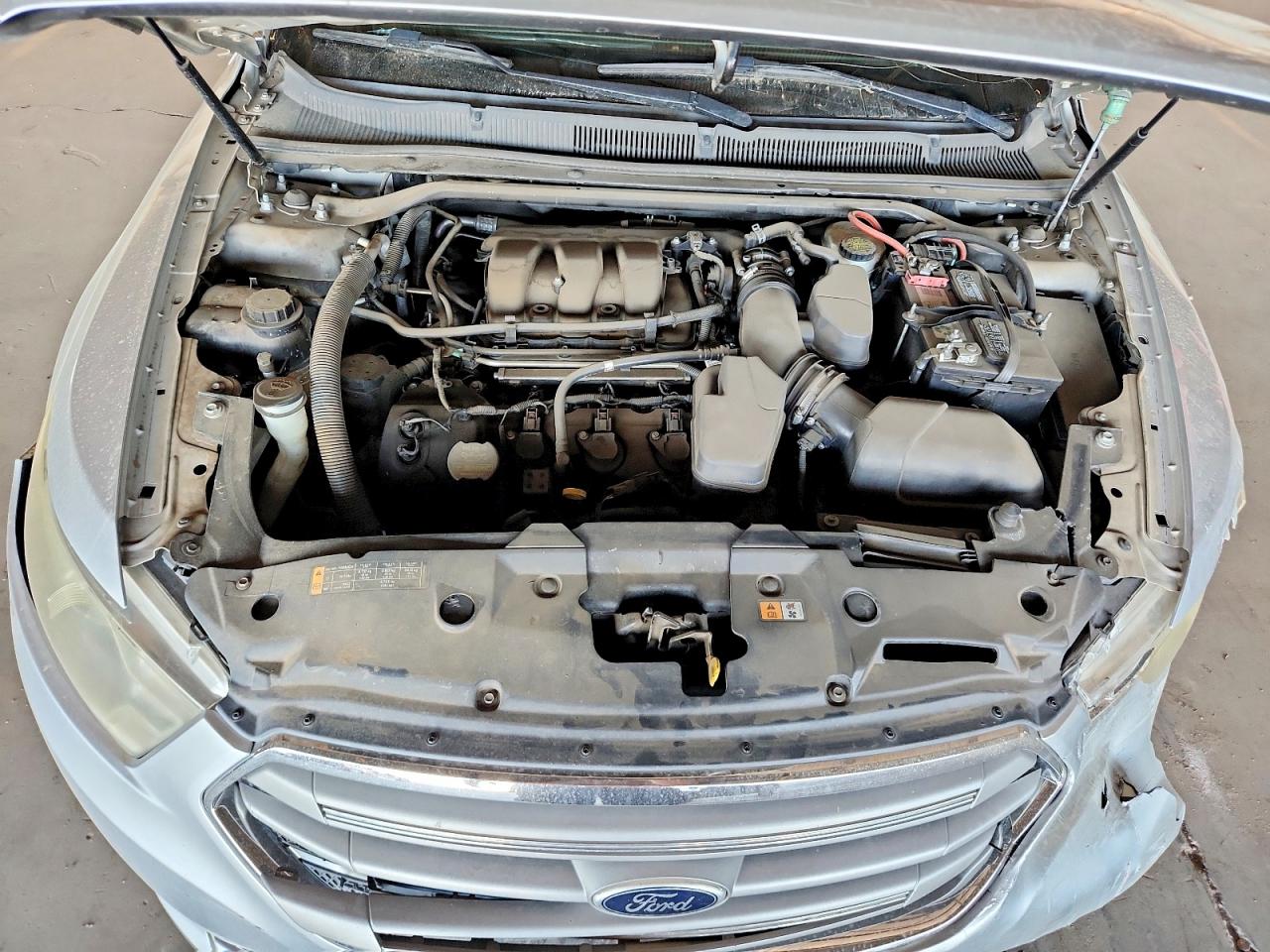 2013 Ford Taurus Sel Silver vin: 1FAHP2E8XDG156414