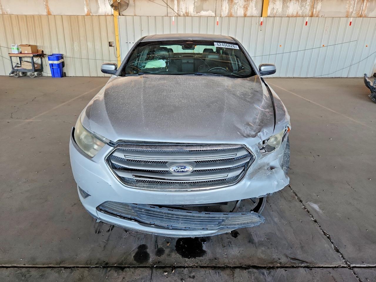 2013 Ford Taurus Sel Silver vin: 1FAHP2E8XDG156414
