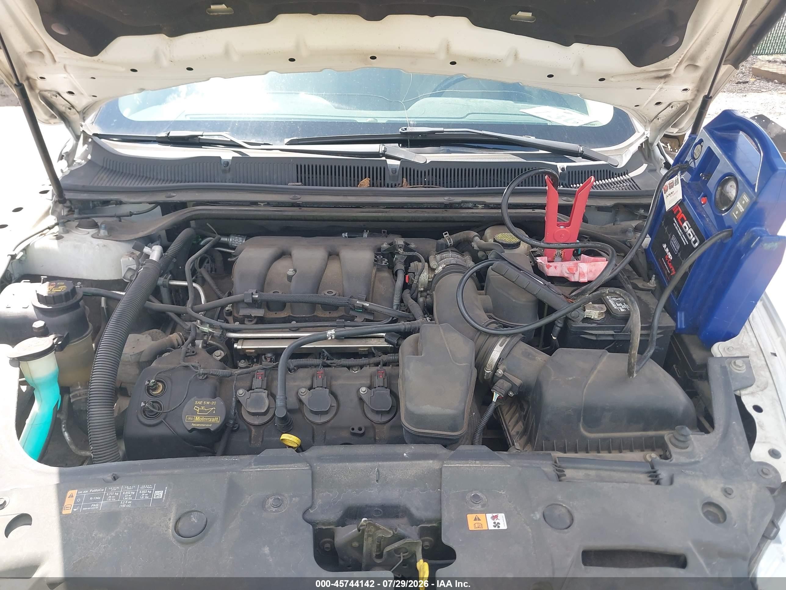 2013 Ford Taurus Sel Белый vin: 1FAHP2E8XDG171348