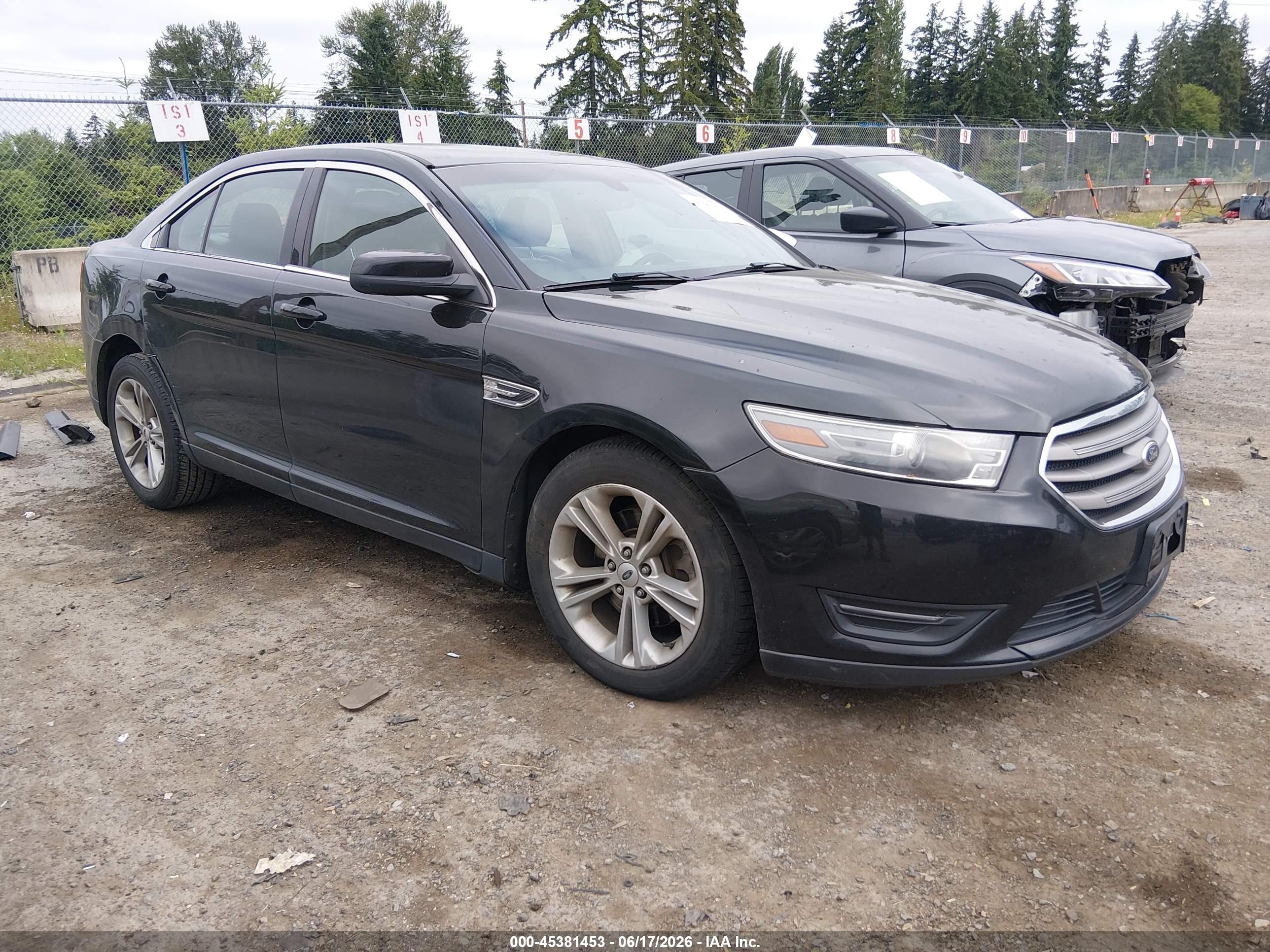 2013 Ford Taurus Sel Black vin: 1FAHP2E8XDG207992