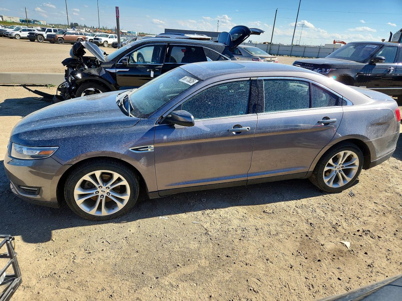 2013 Ford Taurus Sel Gray vin: 1FAHP2E8XDG208950