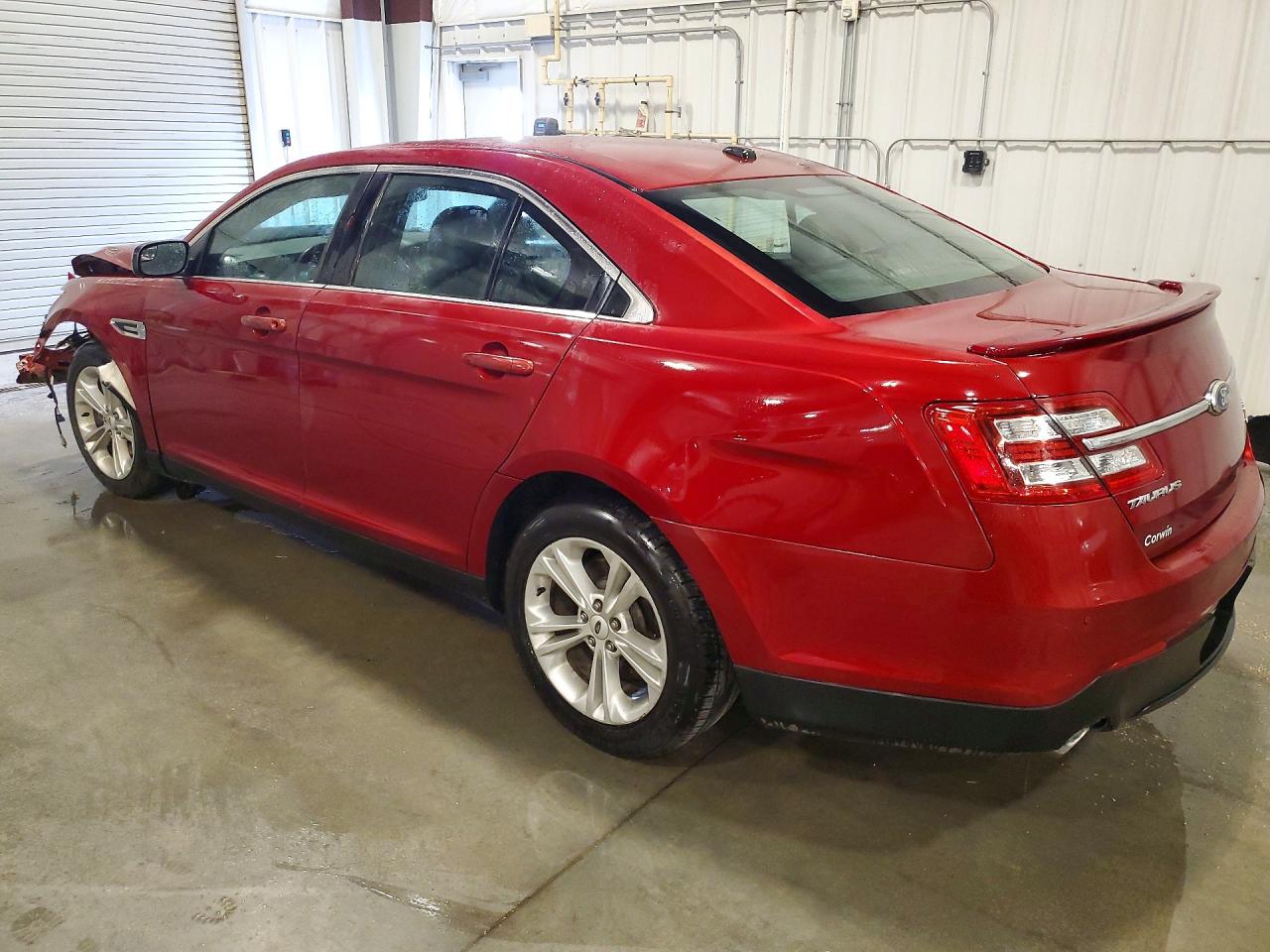 2013 Ford Taurus Sel Red vin: 1FAHP2E8XDG212089