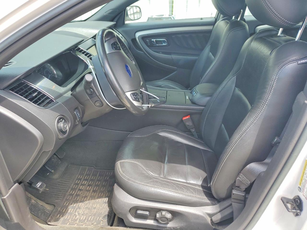 2013 Ford Taurus Sel White vin: 1FAHP2E8XDG220399