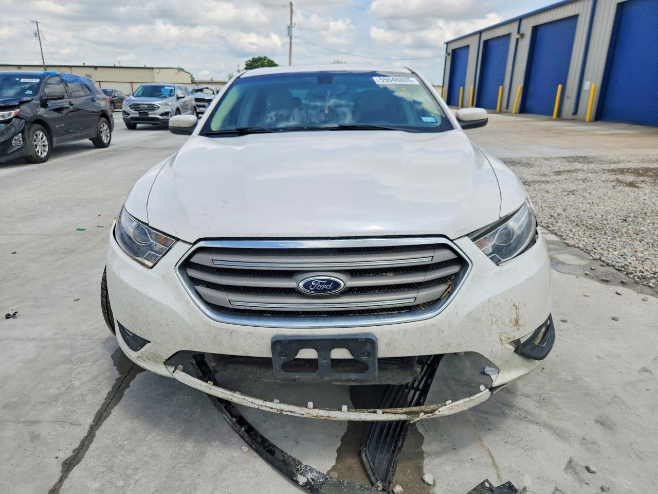 2013 Ford Taurus Sel White vin: 1FAHP2E8XDG225120