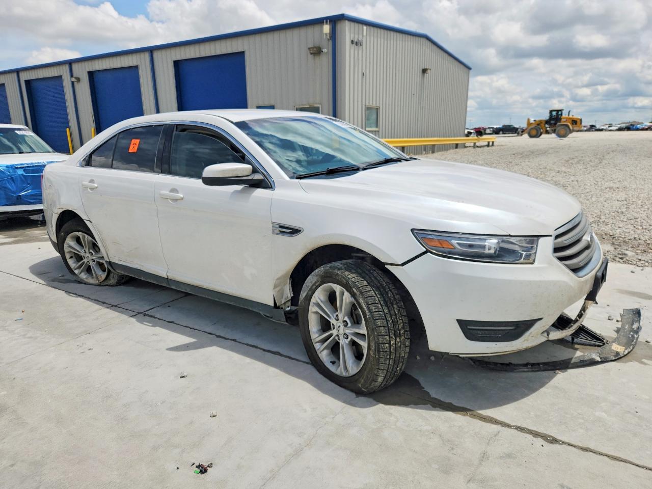 2013 Ford Taurus Sel White vin: 1FAHP2E8XDG225120