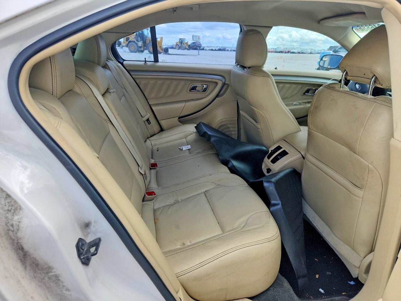 2013 Ford Taurus Sel White vin: 1FAHP2E8XDG225120