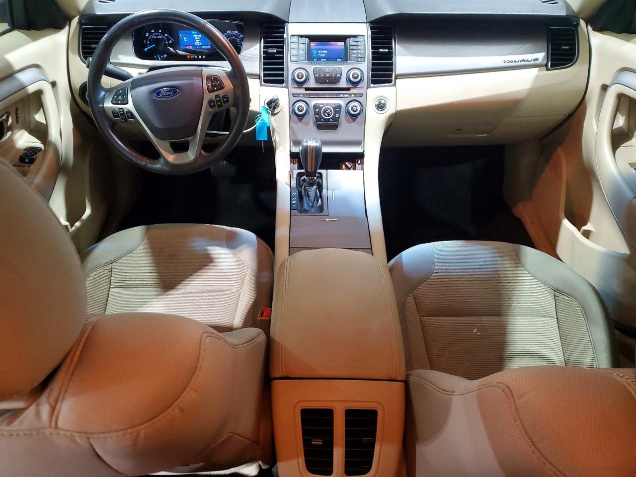 2015 Ford Taurus Sel White vin: 1FAHP2E8XFG114019