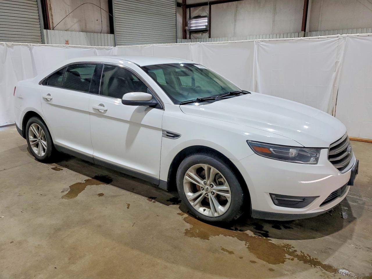 2015 Ford Taurus Sel White vin: 1FAHP2E8XFG114019