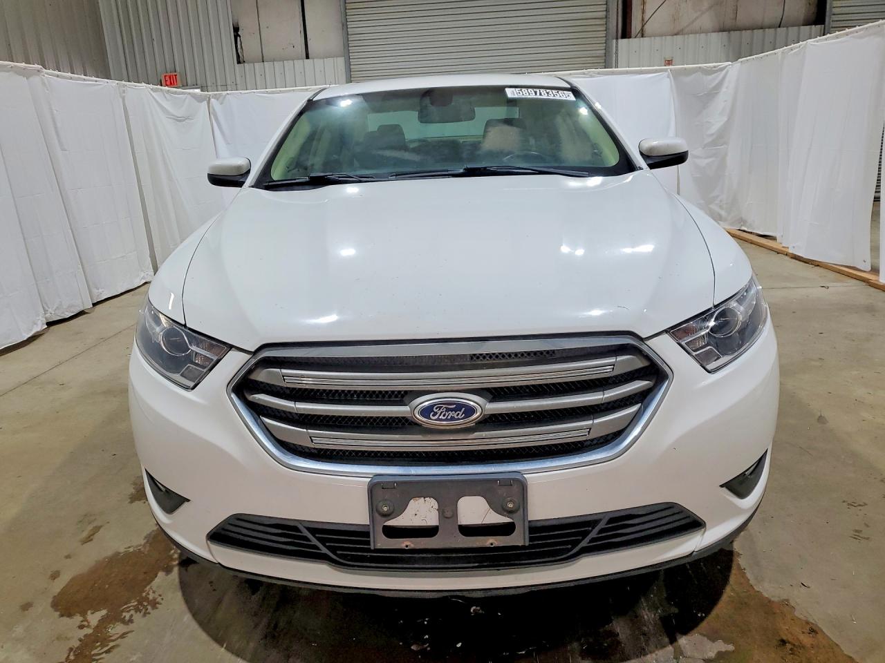 2015 Ford Taurus Sel White vin: 1FAHP2E8XFG114019