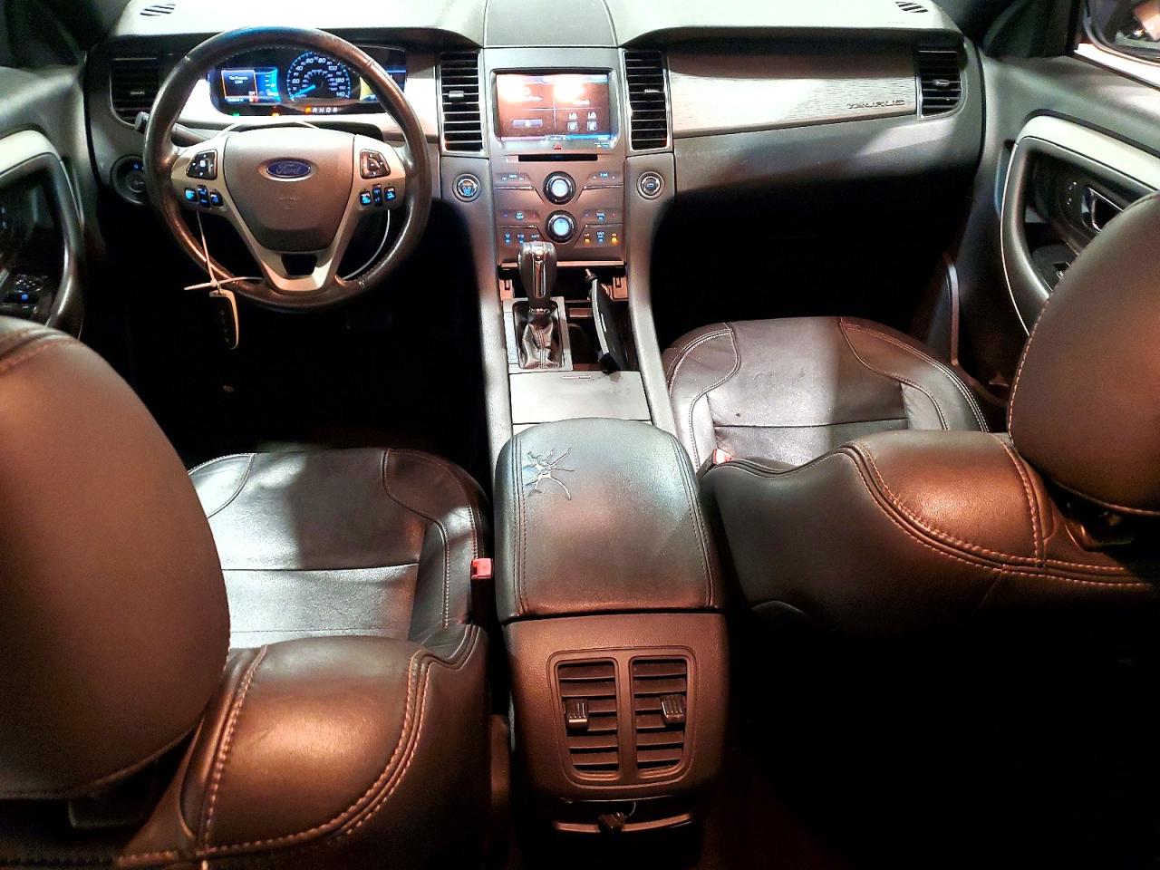 2015 Ford Taurus Sel White vin: 1FAHP2E8XFG125165