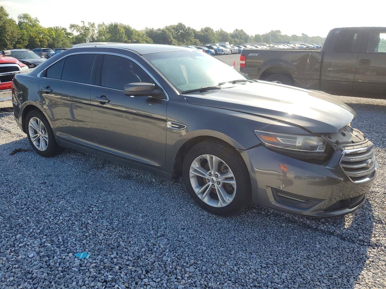 2015 Ford Taurus Sel Gray vin: 1FAHP2E8XFG135257