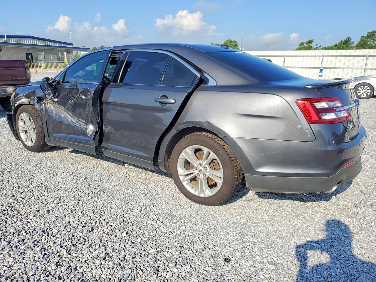 2015 Ford Taurus Sel Gray vin: 1FAHP2E8XFG135257
