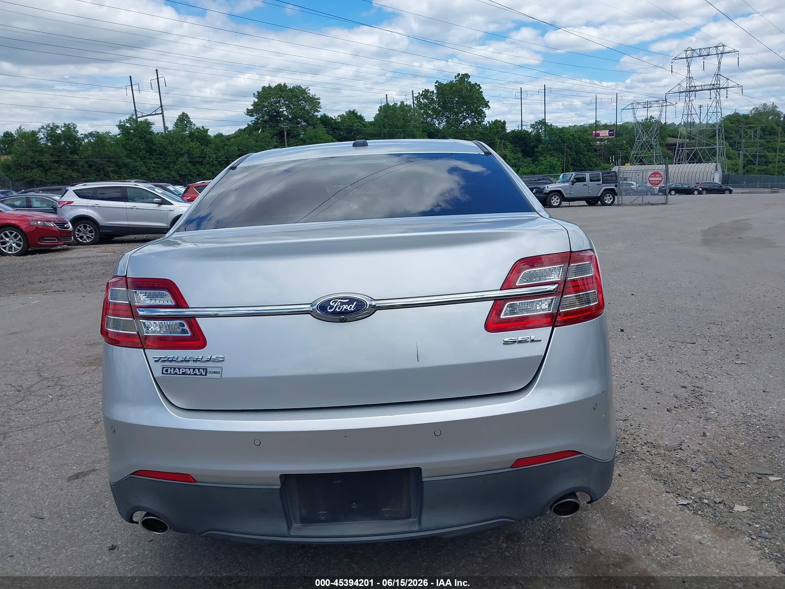 2015 Ford Taurus Sel Silver vin: 1FAHP2E8XFG156495