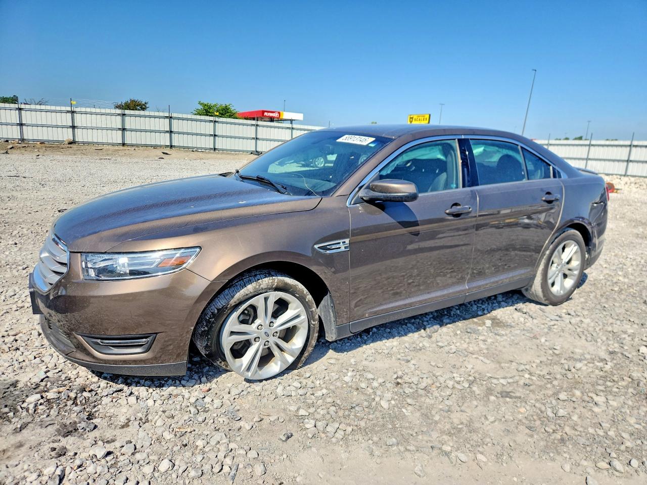2015 Ford Taurus Sel Brown vin: 1FAHP2E8XFG159218