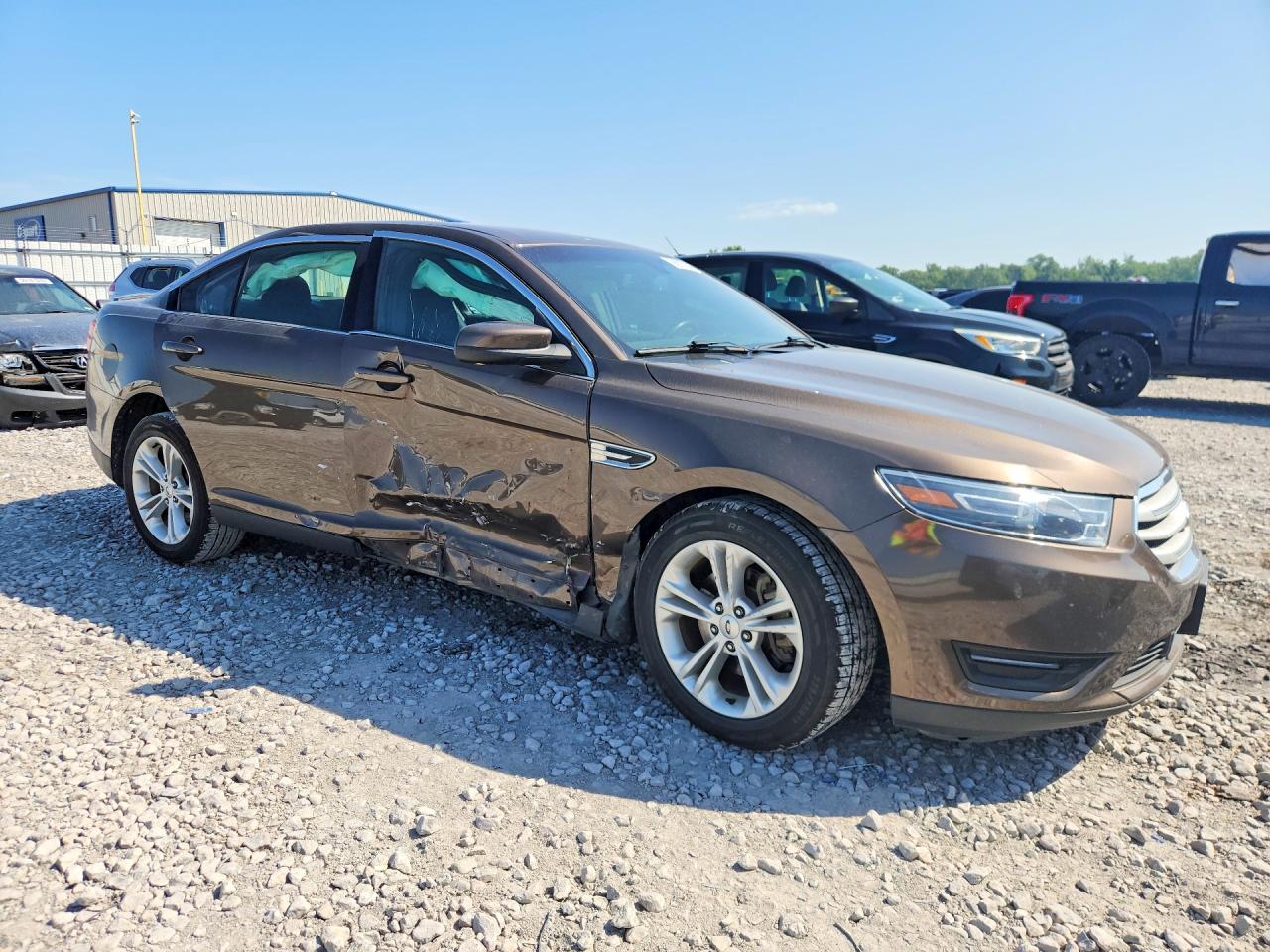 2015 Ford Taurus Sel Коричневый vin: 1FAHP2E8XFG159218
