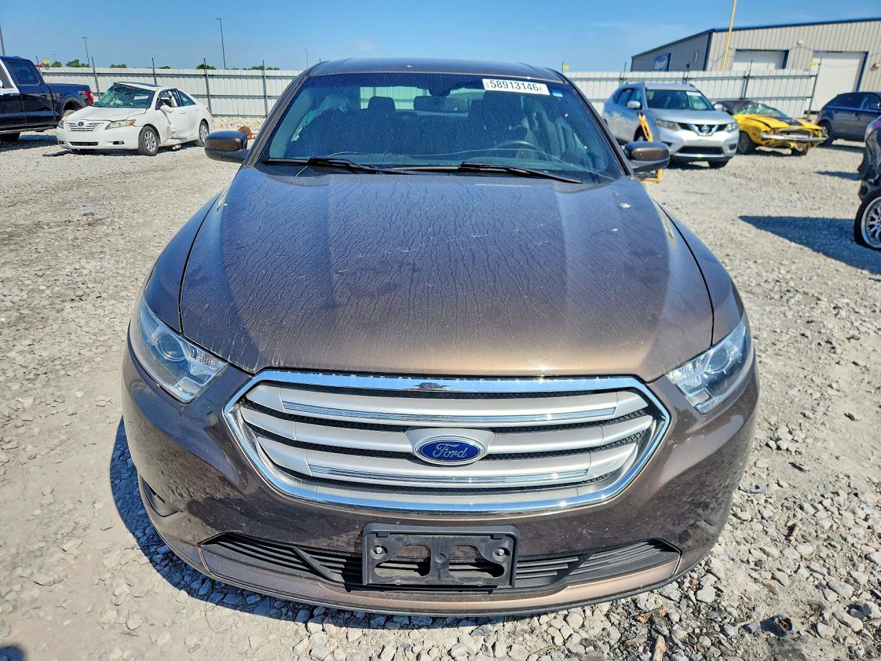 2015 Ford Taurus Sel Коричневый vin: 1FAHP2E8XFG159218