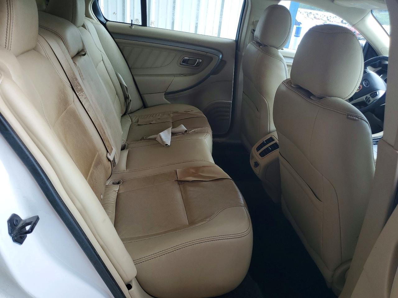 2015 Ford Taurus Sel White vin: 1FAHP2E8XFG160871