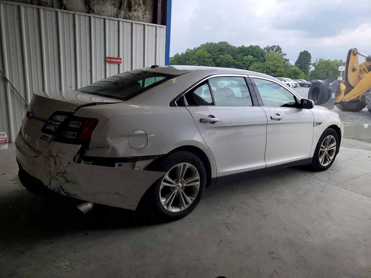 2015 Ford Taurus Sel White vin: 1FAHP2E8XFG160871