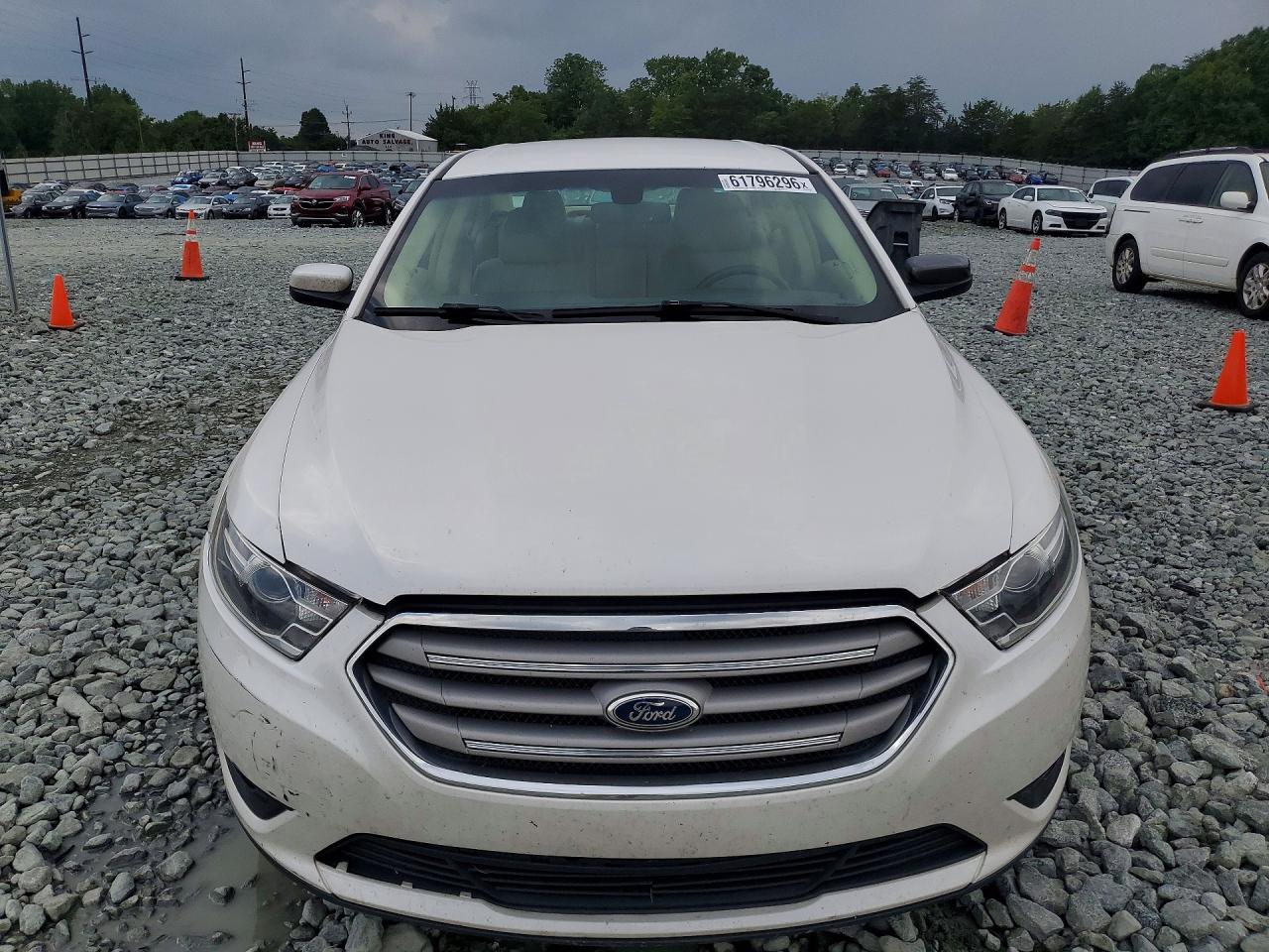 2015 Ford Taurus Sel White vin: 1FAHP2E8XFG160871