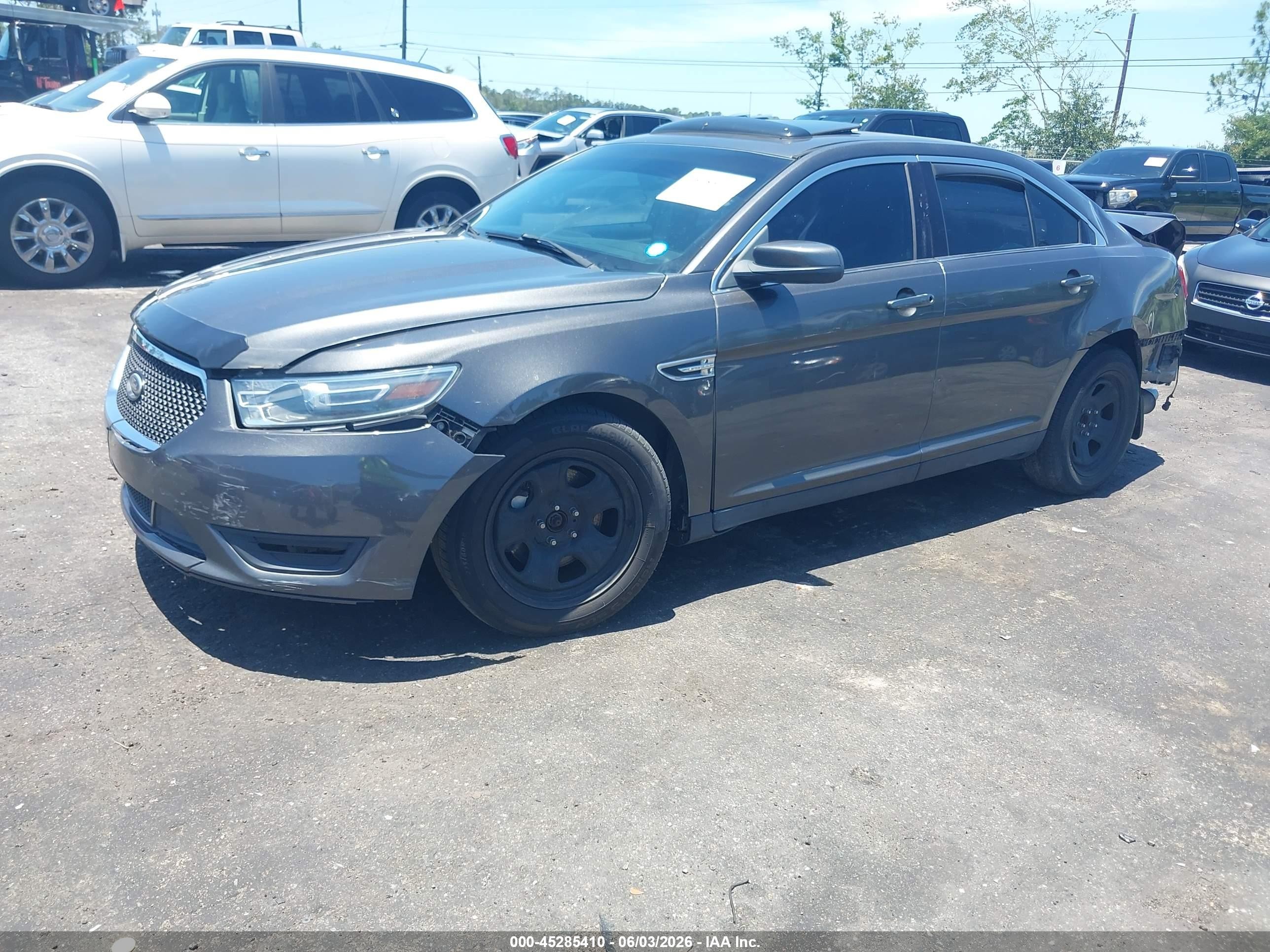 2015 Ford Taurus Sel Серый vin: 1FAHP2E8XFG160918