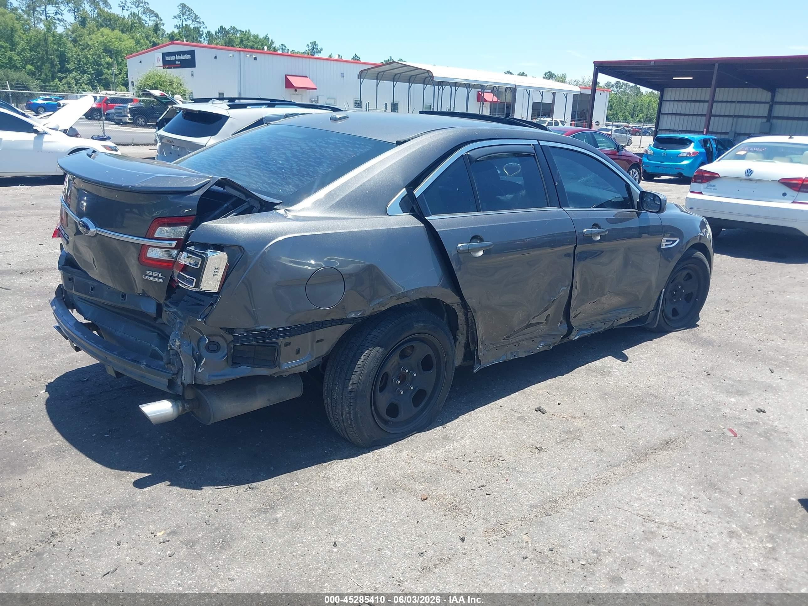 2015 Ford Taurus Sel Серый vin: 1FAHP2E8XFG160918