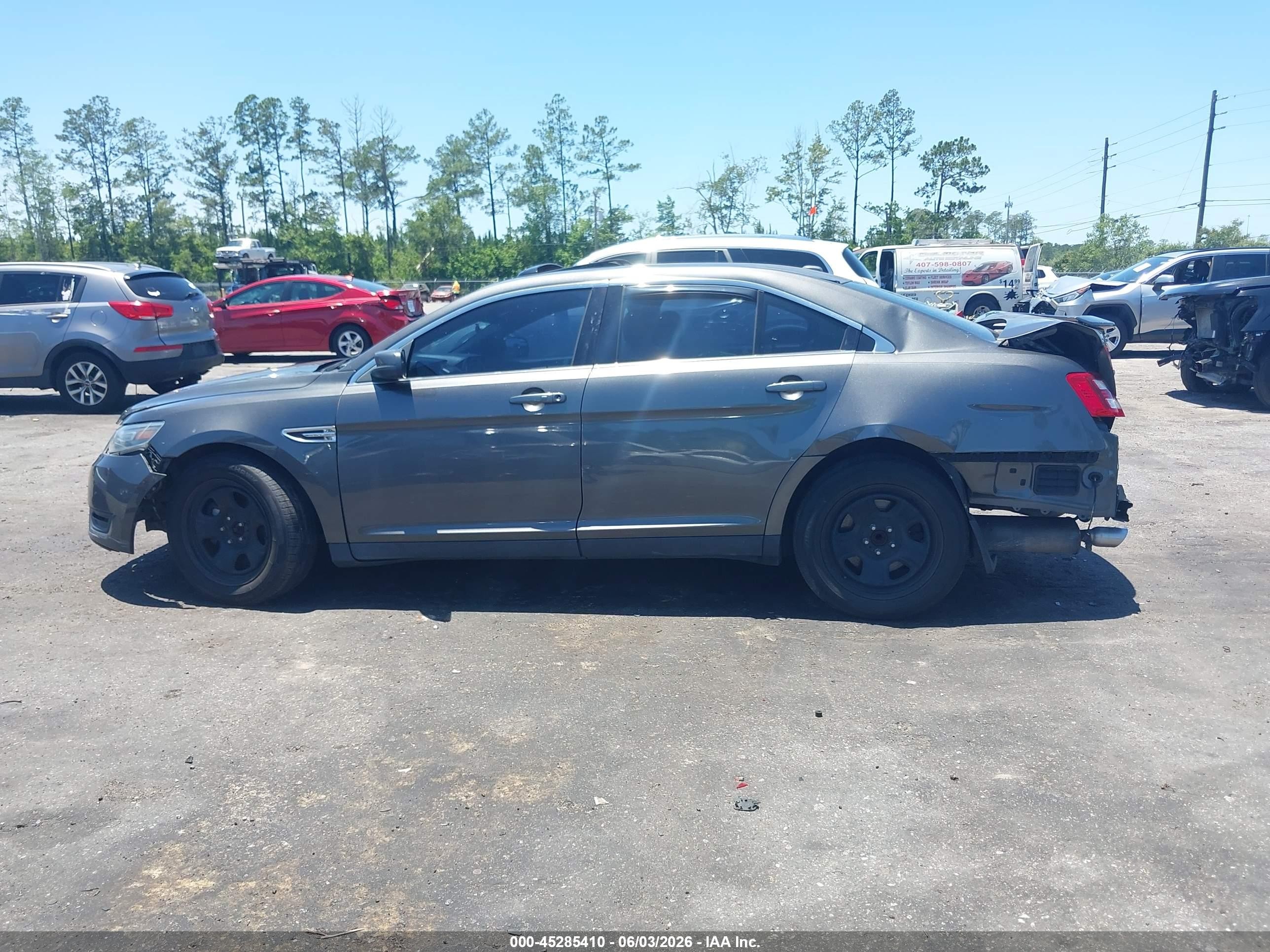 2015 Ford Taurus Sel Серый vin: 1FAHP2E8XFG160918