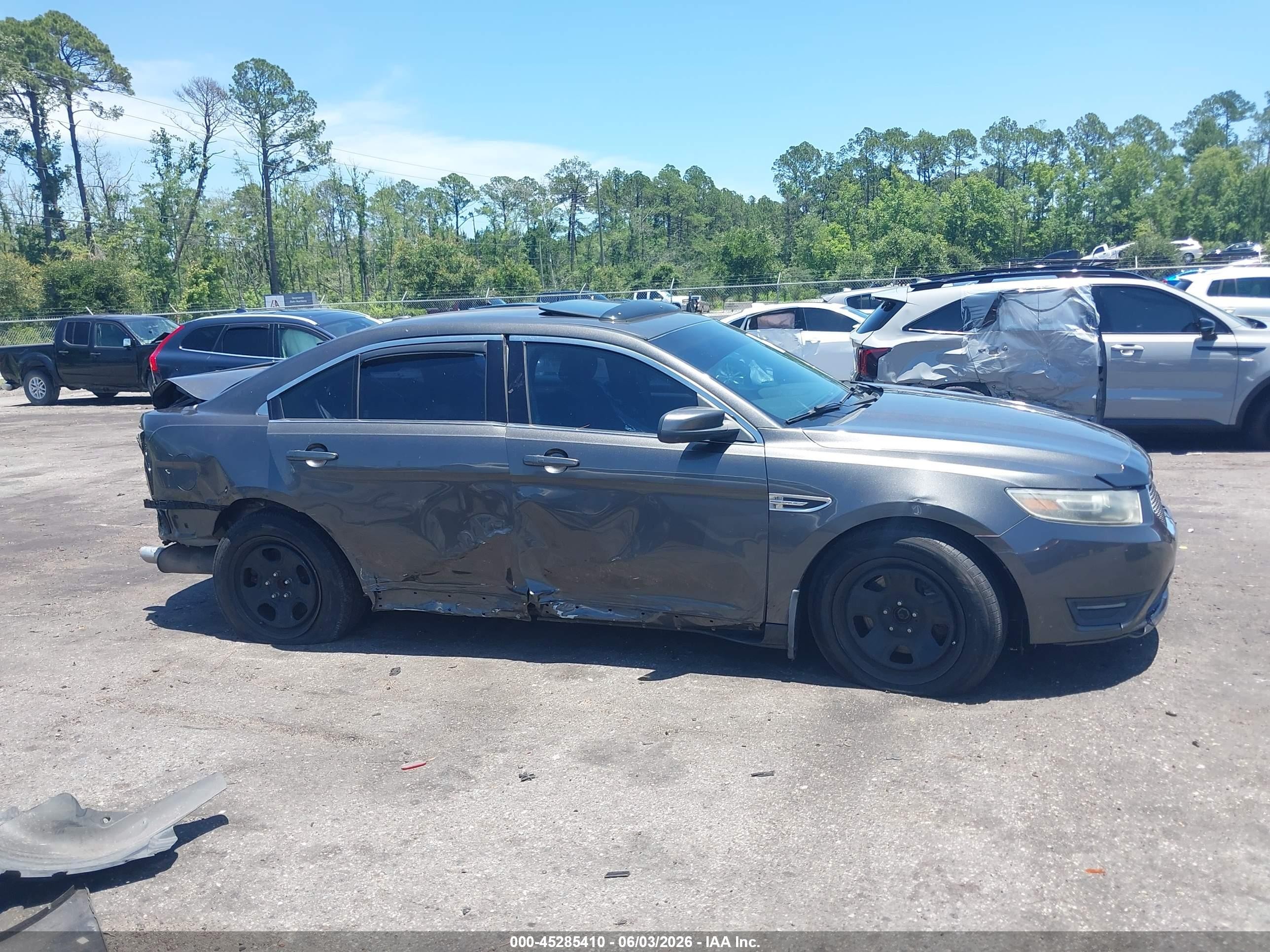 2015 Ford Taurus Sel Серый vin: 1FAHP2E8XFG160918