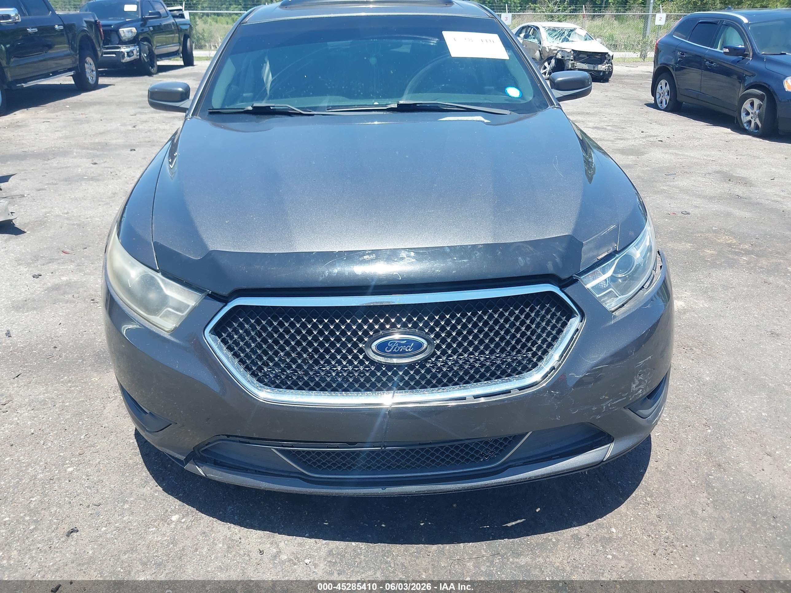 2015 Ford Taurus Sel Серый vin: 1FAHP2E8XFG160918