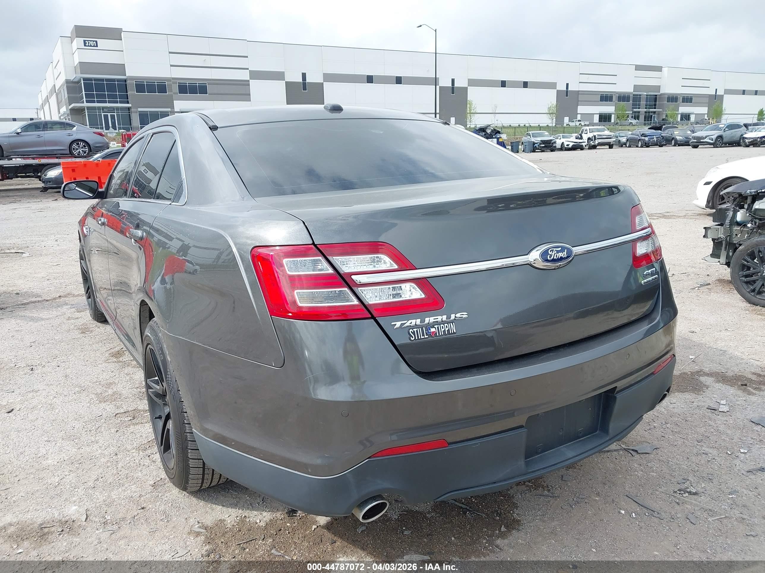 2015 Ford Taurus Sel Серый vin: 1FAHP2E8XFG177086