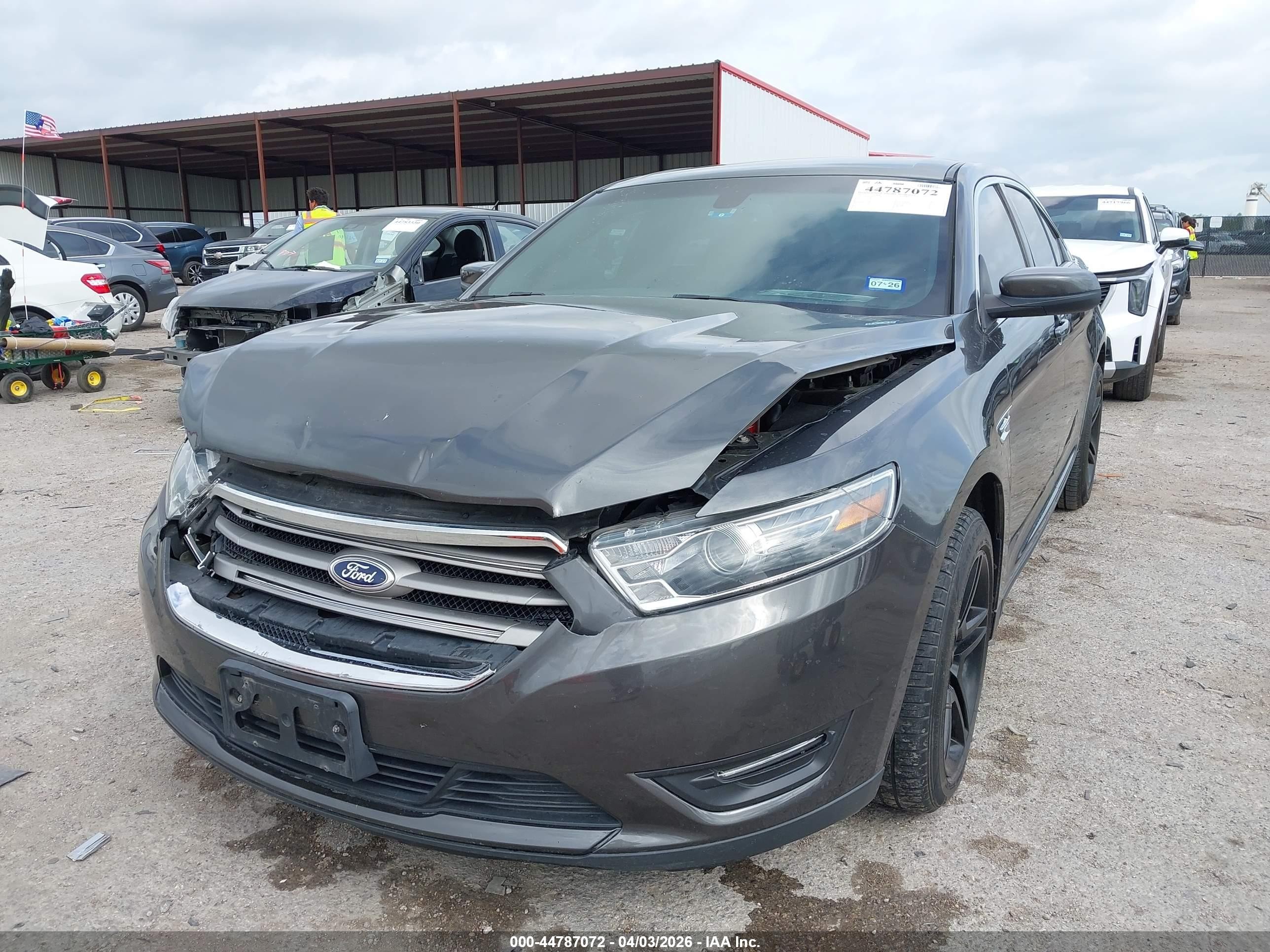 2015 Ford Taurus Sel Серый vin: 1FAHP2E8XFG177086