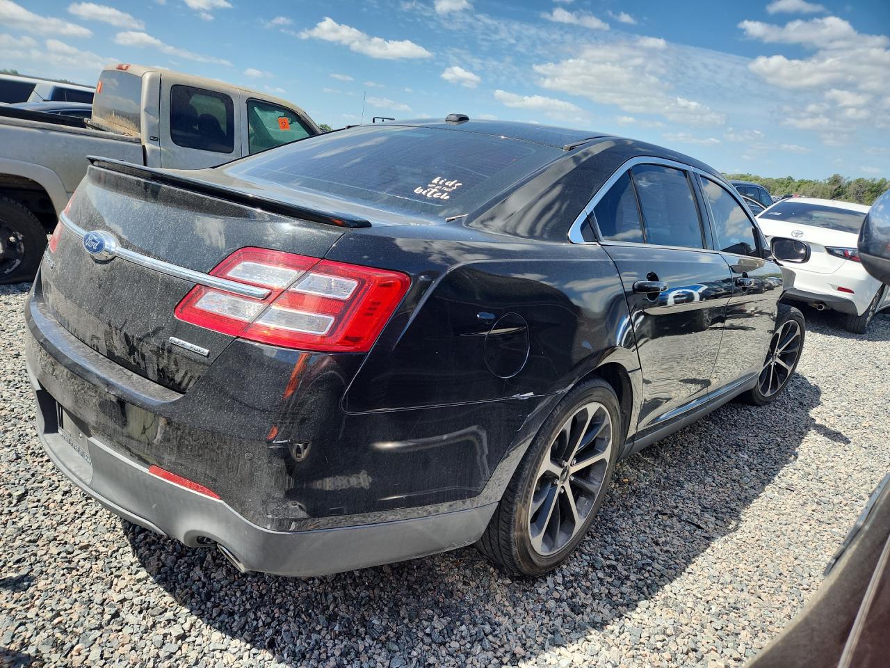 2015 Ford Taurus Sel Black vin: 1FAHP2E8XFG208885