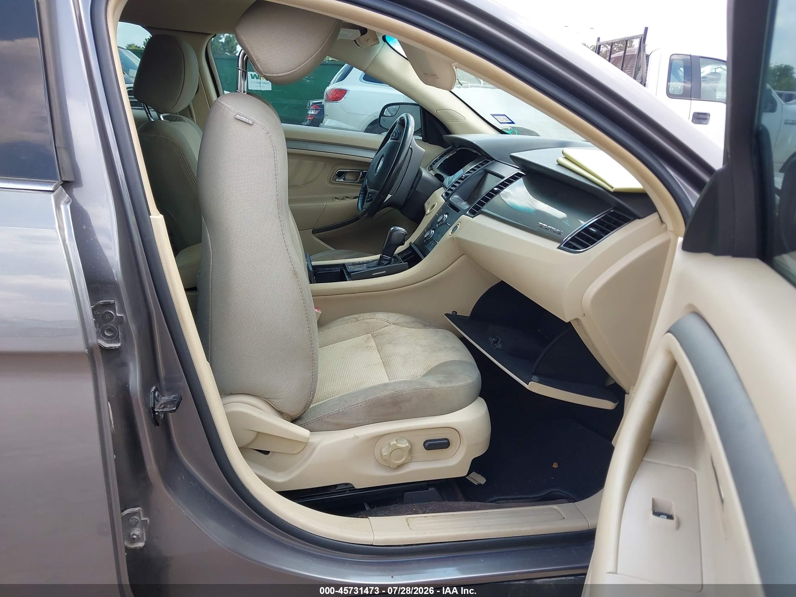 2013 Ford Taurus Sel Gray vin: 1FAHP2E90DG185154