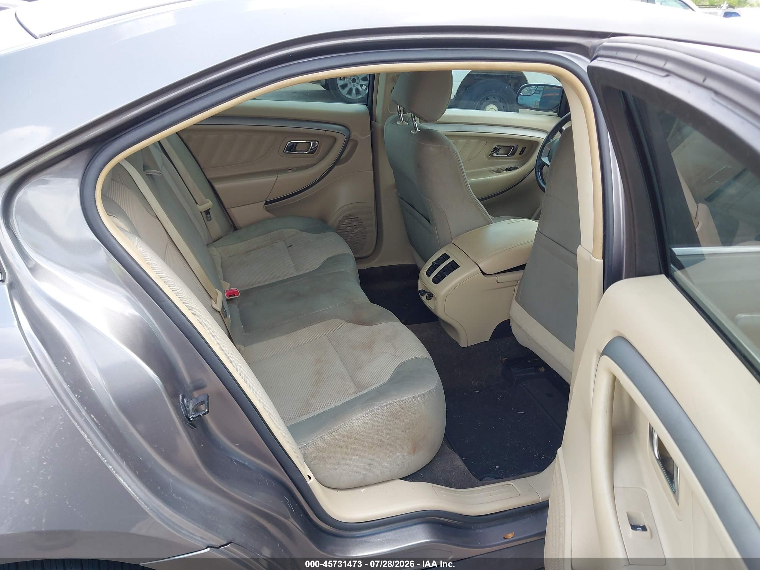 2013 Ford Taurus Sel Gray vin: 1FAHP2E90DG185154