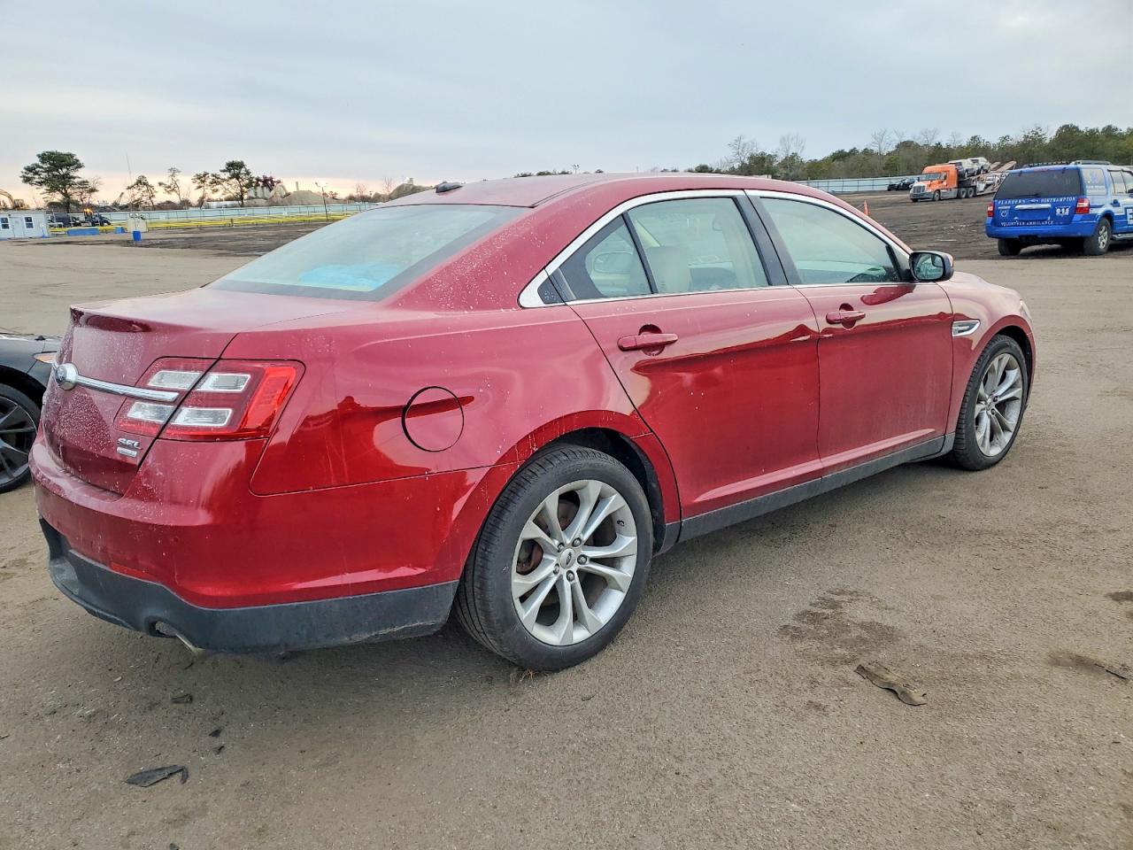 2013 Ford Taurus Sel Бордовый vin: 1FAHP2E93DG180627