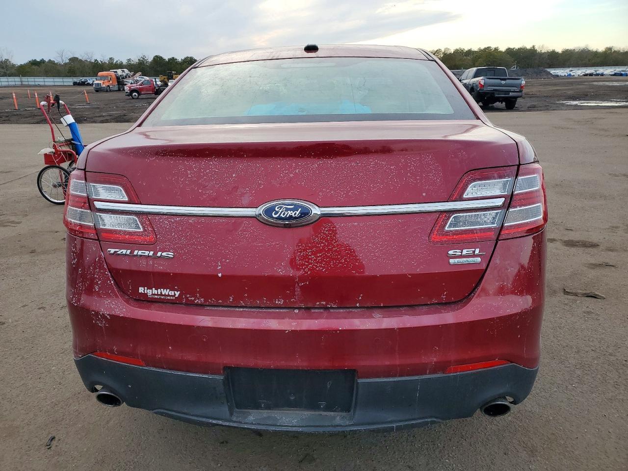2013 Ford Taurus Sel Бордовый vin: 1FAHP2E93DG180627