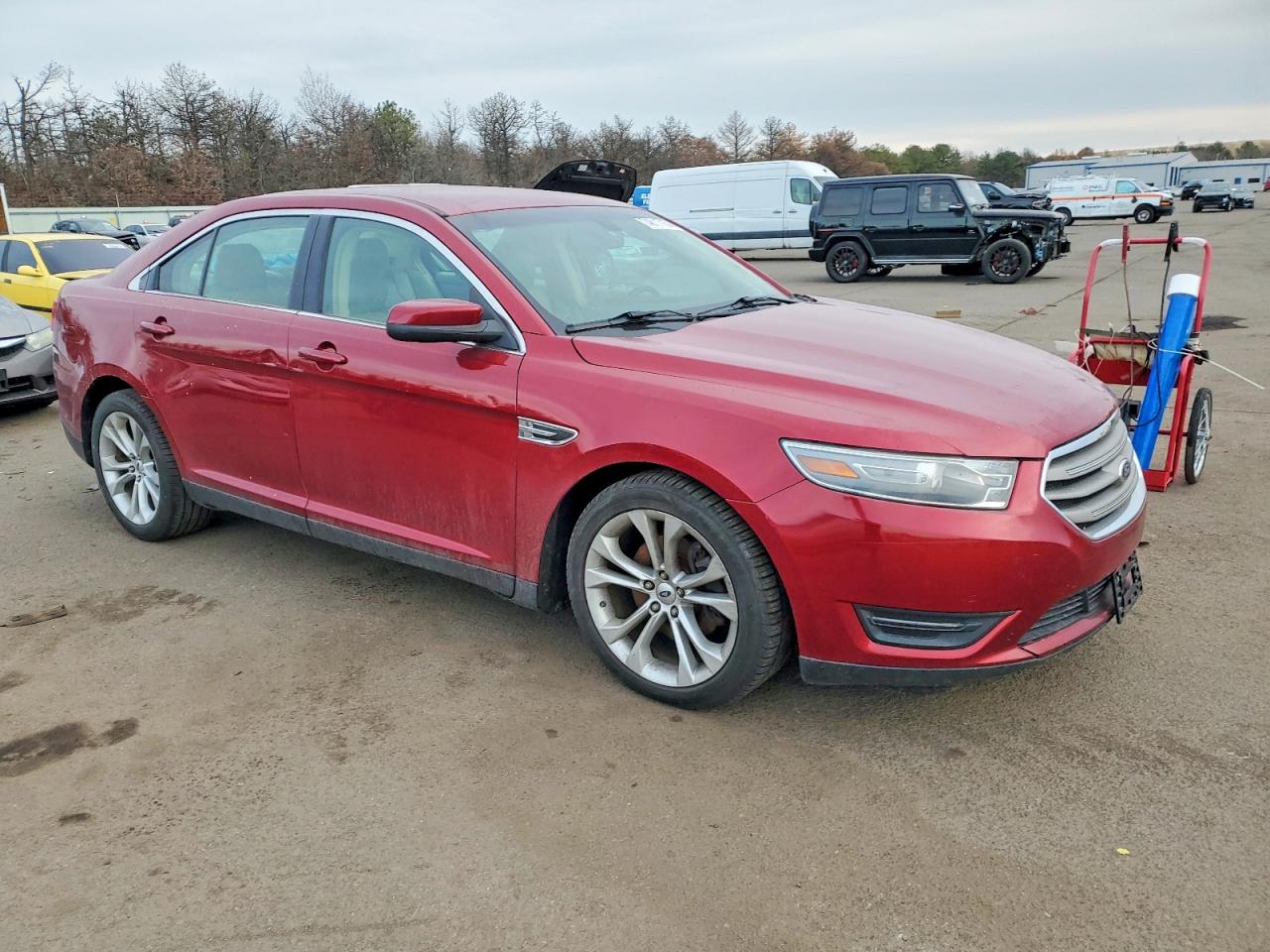 2013 Ford Taurus Sel Бордовый vin: 1FAHP2E93DG180627