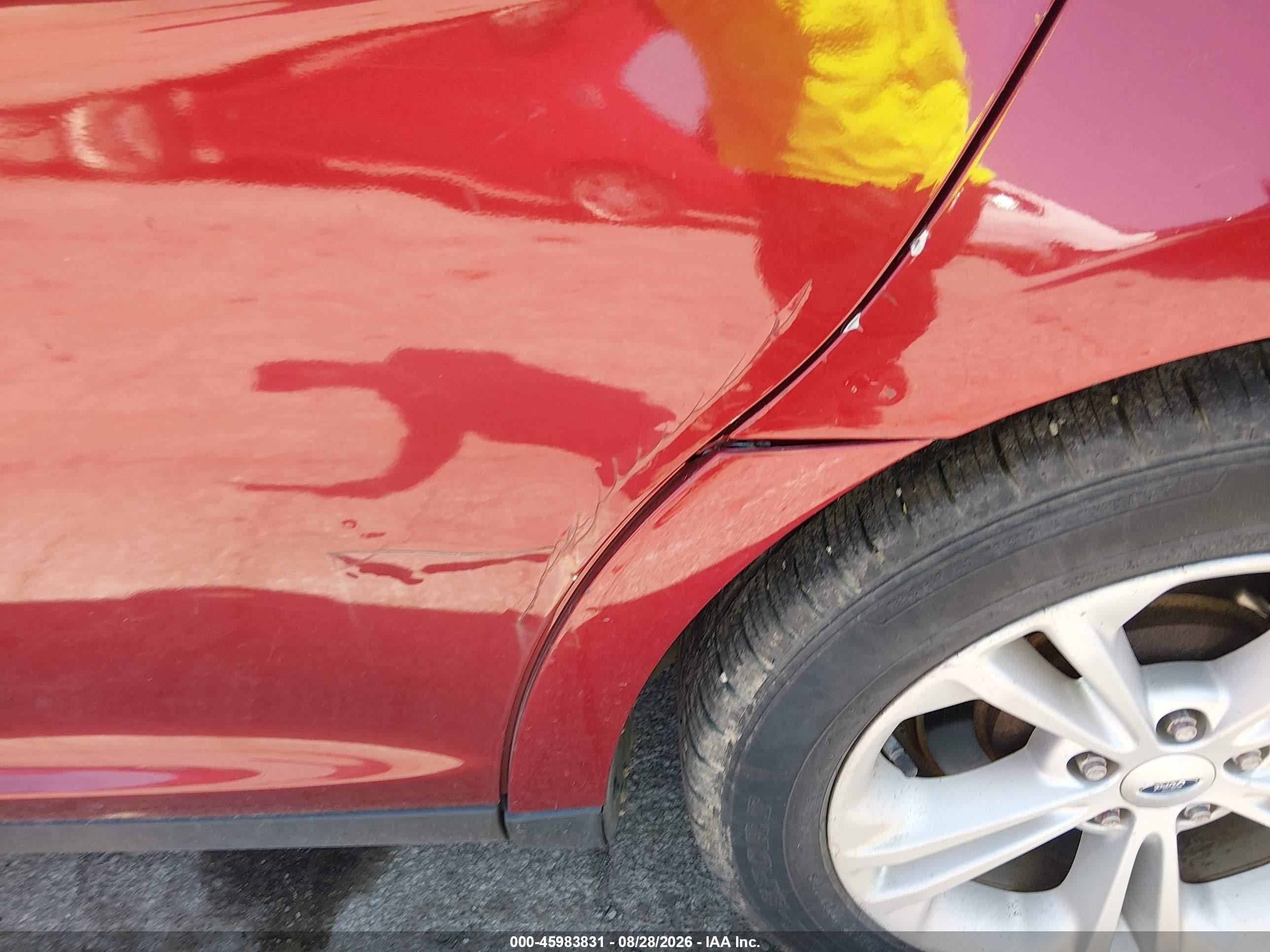 2013 Ford Taurus Sel Red vin: 1FAHP2E93DG197413