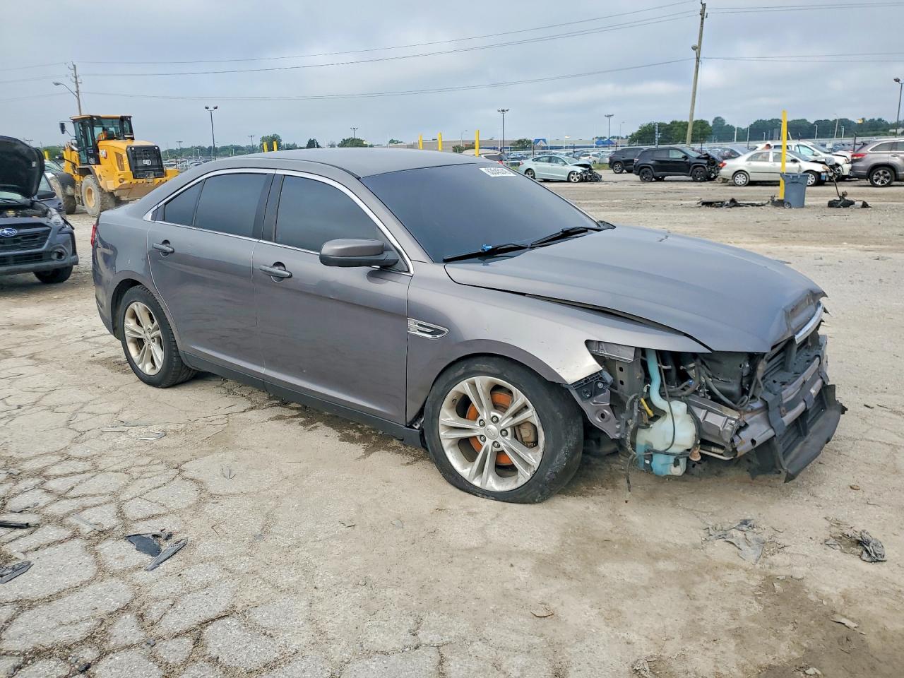2013 Ford Taurus Sel Серый vin: 1FAHP2E94DG146261