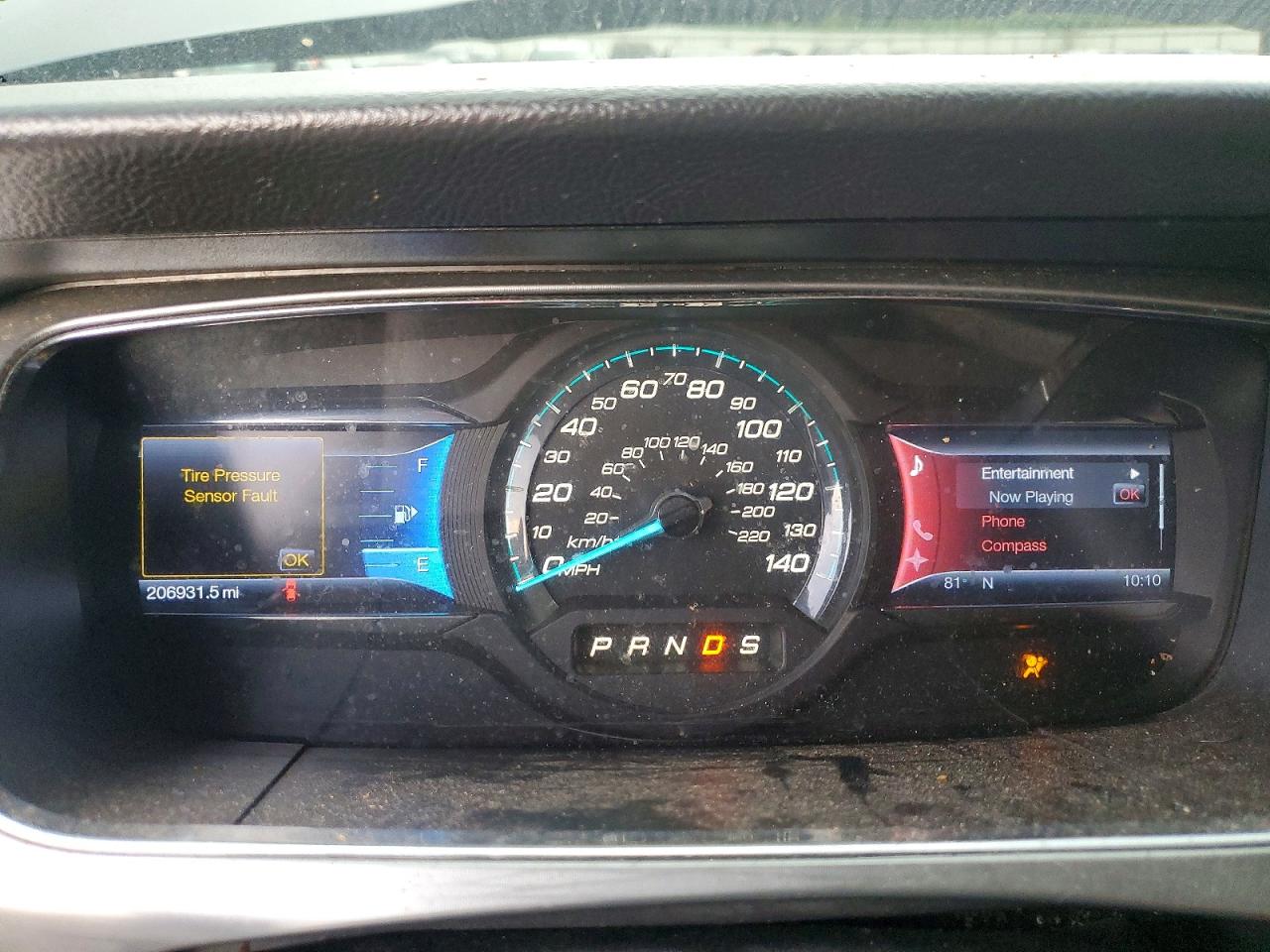 2013 Ford Taurus Sel Серый vin: 1FAHP2E94DG146261