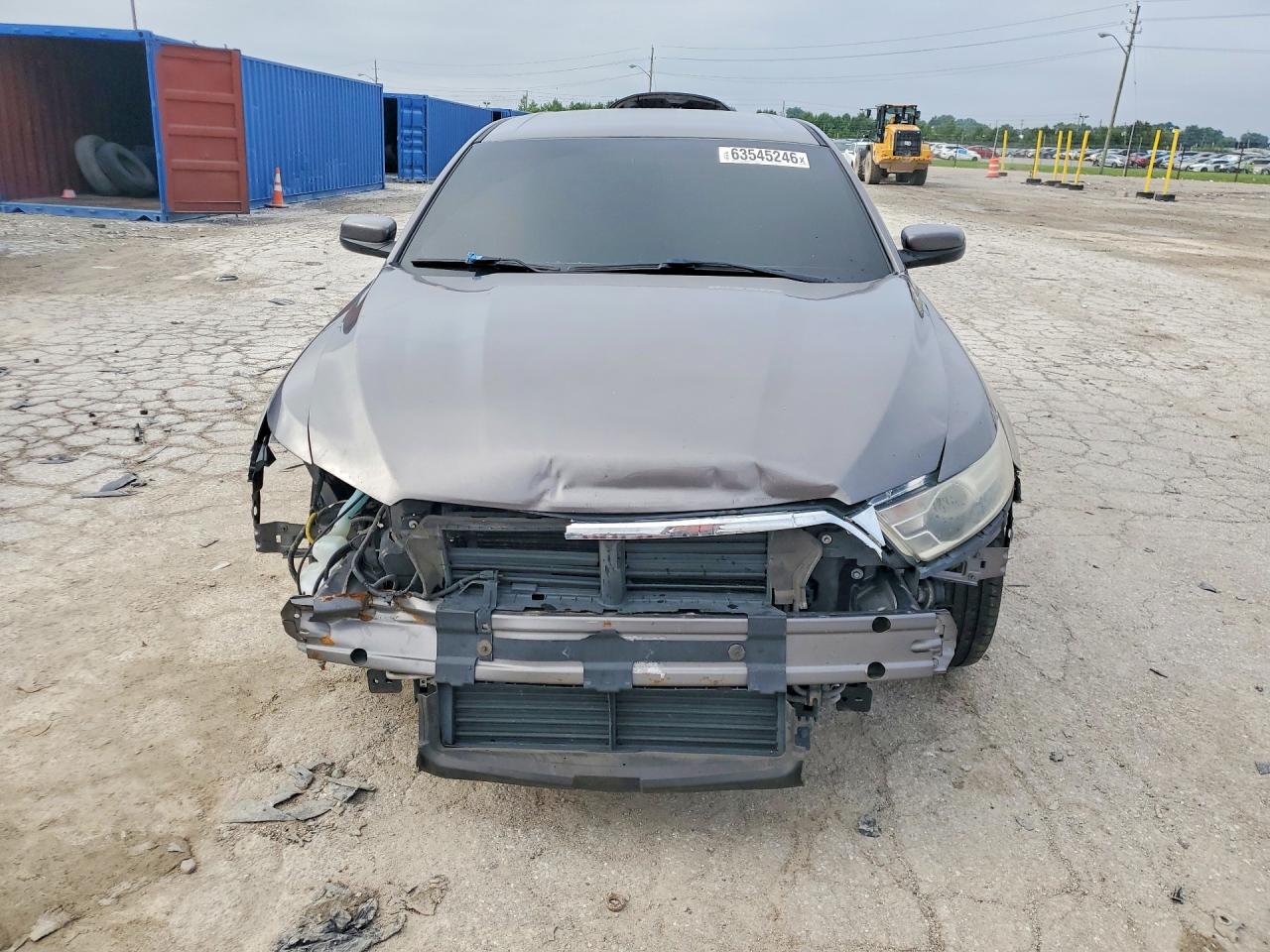 2013 Ford Taurus Sel Серый vin: 1FAHP2E94DG146261