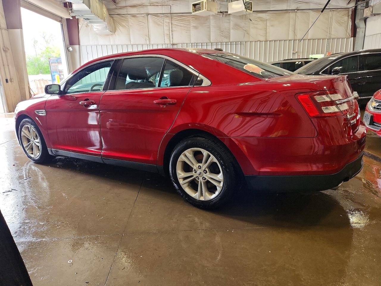 2014 Ford Taurus Sel Red vin: 1FAHP2E94EG121149
