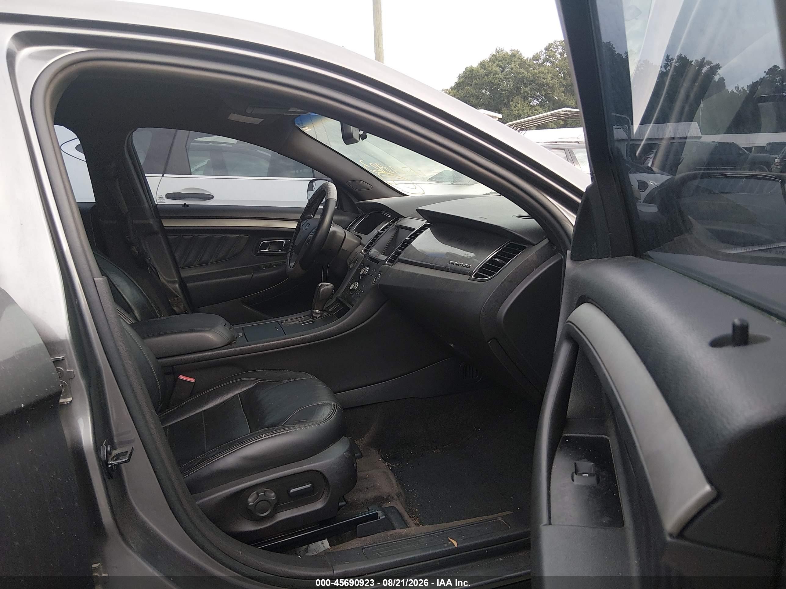 2014 Ford Taurus Sel Gray vin: 1FAHP2E95EG155357