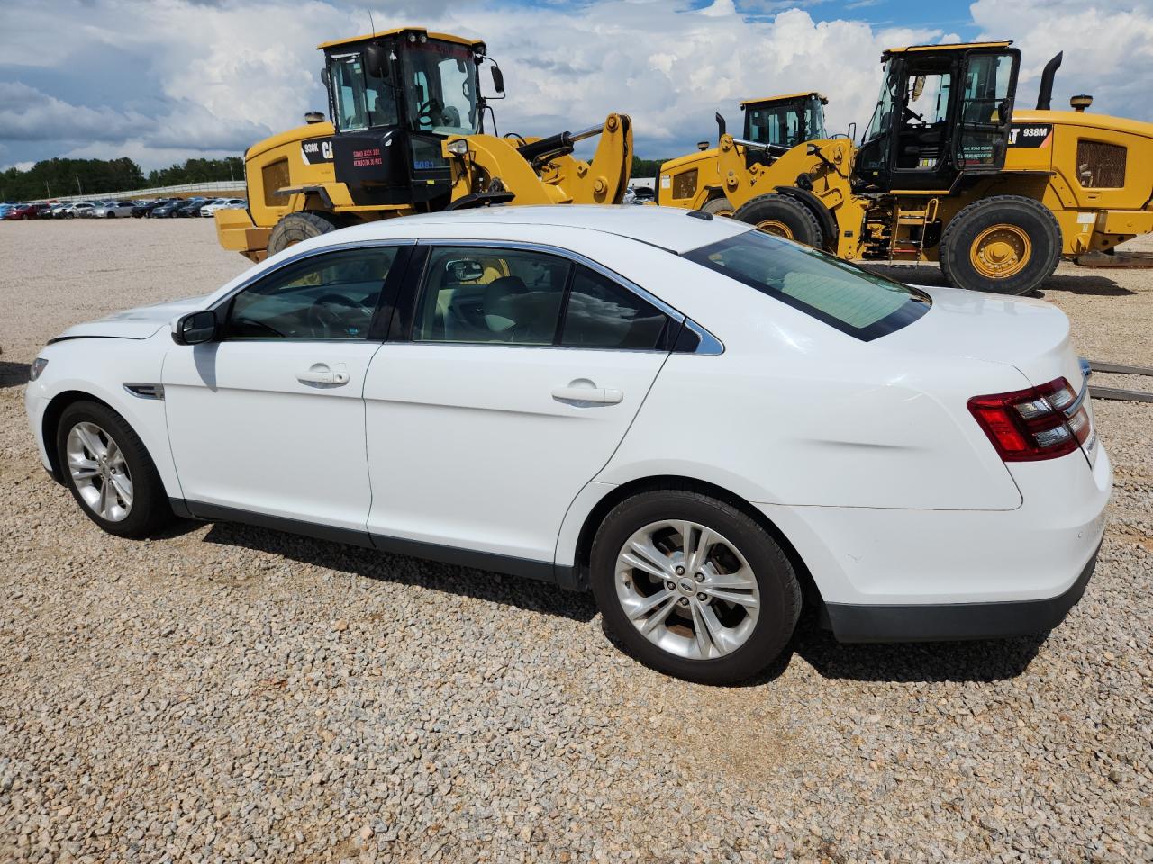 2015 Ford Taurus Sel White vin: 1FAHP2E96FG137970