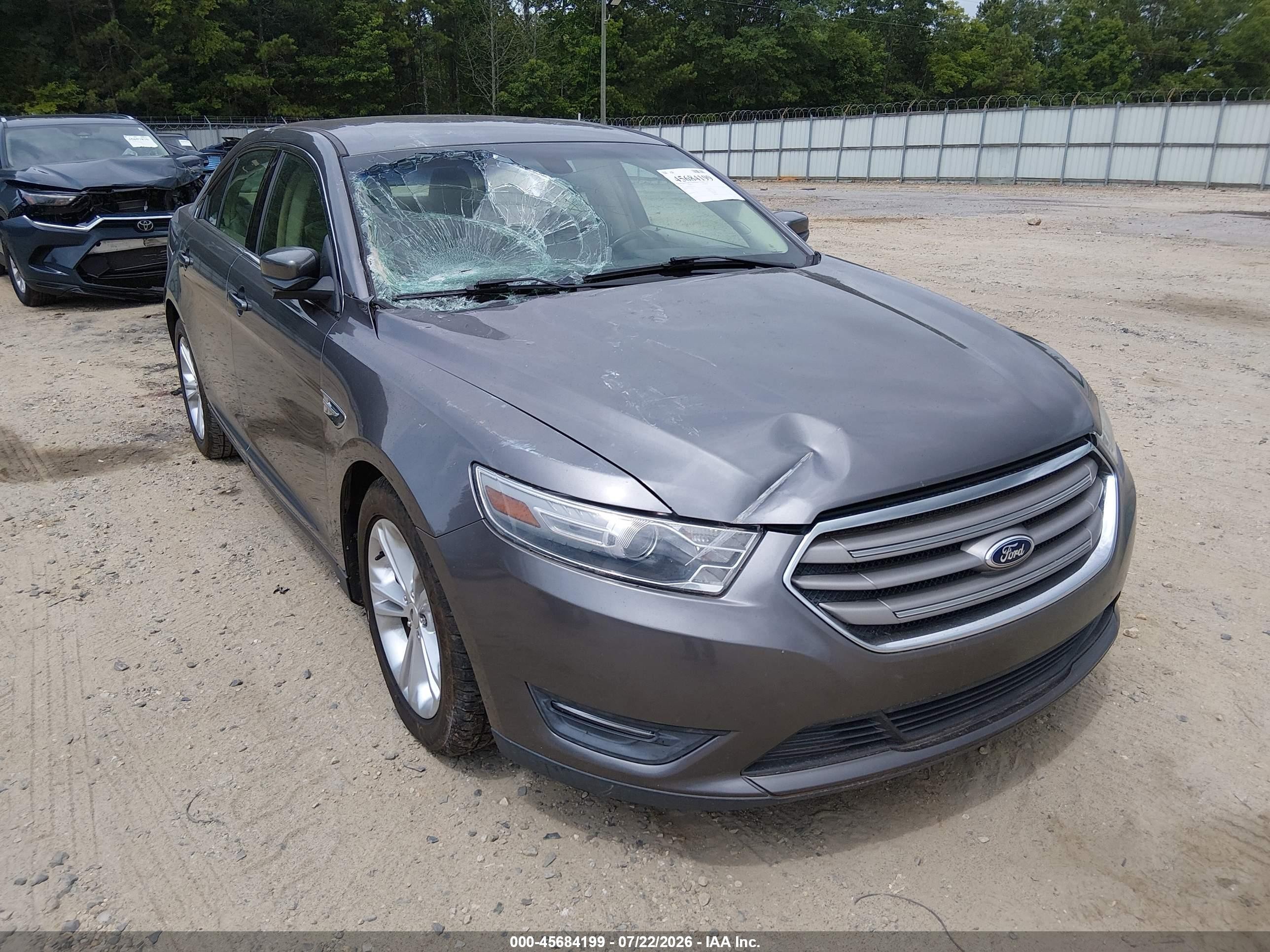 2013 Ford Taurus Sel Серый vin: 1FAHP2E97DG151034